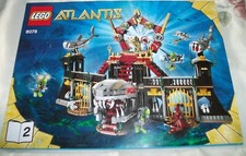 Lego bauanleitung atlantis gebraucht kaufen  Bramsche