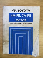 Toyota zusatz werkstatthandbuc gebraucht kaufen  Schleswig