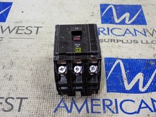 Disjuntor quadrado D QOB315VH 15 amp 3 pólos 240V 22KA parafuso testado, usado comprar usado  Enviando para Brazil