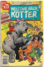 DC Bronze Age : Welcome back, Kotter #6 (Ric Estrada) Bill Draut (John Travolta), używany na sprzedaż  Wysyłka do Poland