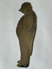Vintage Winston Churchill Silver Plated Bookmark Page Marker England No Reserve! comprar usado  Enviando para Brazil