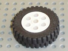 Roue LEGO TECHNIC Model Team White wheel 2695 + tyre 13 x 24 Set 8660 8094 5550 comprar usado  Enviando para Brazil