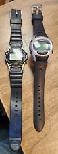 Vintage Timex Atlantis 100 Relógio Masculino Tom Prata Preto Indiglo + Armitron comprar usado  Enviando para Brazil