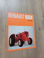 Prospectus tracteur renault d'occasion  Lys-lez-Lannoy