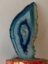 Géode agate bleue d'occasion  Villeneuve-de-la-Raho