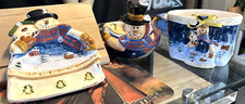 Snowman basket tray for sale  Fort Lauderdale