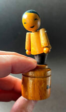 Usado, Boneco de madeira botão dobrável brinquedo de menina móveis da RDA em Kiev 1965 comprar usado  Enviando para Brazil