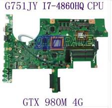 Placa-mãe ASUS G751JY I7-4860HQ CPU GTX980m 4G Rev2.0 testada comprar usado  Enviando para Brazil