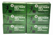 Dieters' Tea Bebida Dietetica Slim Beauty Brand Dieters 108 saquinhos de chá 6 caixas  comprar usado  Enviando para Brazil