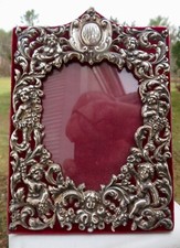 Moldura de foto esterlina americana antiga muito rara em estado absolutamente original comprar usado  Enviando para Brazil