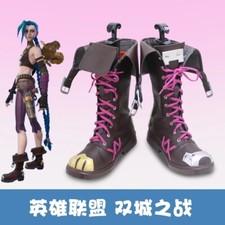Bota Personalizada Game LoL Arcane Jinx League of Legends Sapatos Cosplay comprar usado  Enviando para Brazil