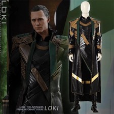 Conjunto completo de roupas fantasia cosplay Thor: The Dark World Avengers Loki novo Halloween comprar usado  Enviando para Brazil