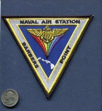 NAS Estação Aérea Naval BARBERS POINT HI US NAVY Base Esquadrão Jaqueta Patch comprar usado  Enviando para Brazil