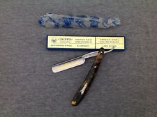 Barbeador reto DOVO Solingen 1516, rosto gravado comprar usado Barbeador reto DOVO Solingen 1516, rosto gravado comprar usado  Enviando para Brazil