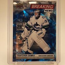 Usado, 2024-25 Upper Deck Series 1 Breaking News #BN20 Thatcher Demko comprar usado  Enviando para Brazil