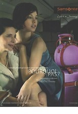 2006 advertising samsonite d'occasion  Expédié en Belgium