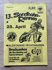 Programmheft sandbahn hechthau gebraucht kaufen  Hückeswagen