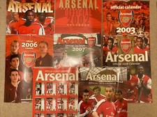 Arsenal different calendars for sale  WOKINGHAM