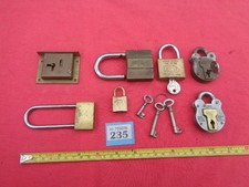 Brass padlocks steel for sale  ABINGDON