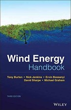 Wind Energy Handbook - Hardcover, by Burton Tony L.; Jenkins Nick; - Very Good comprar usado  Enviando para Brazil
