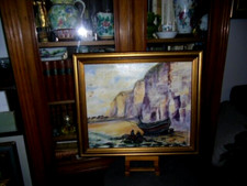 Superbe tableau marine d'occasion  Mont-Saint-Aignan
