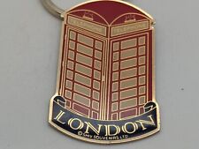 Chaveiro lembrança cabine telefônica Londres lembranças Shiv comprar usado  Enviando para Brazil