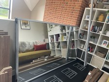 Sliding mirror wardrobe for sale  HUNGERFORD