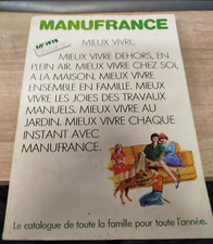 Catalogue manufacture francais d'occasion  Duclair