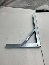 Soporte de estante de acero plegable ángulo ajustable Knape Vogt 206-ZC-16 pulgadas 406 mm segunda mano  Embacar hacia Mexico