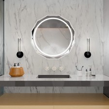 Round led bathroom for sale  Ashford