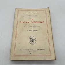 Divina commedia purgatorio usato  Roma