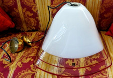 Lampada sospensione bianca usato  Italia