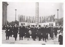 Fotografia prasowa-Pogrzeb? składanie wieńca 1937 Niemcy na sprzedaż  PL