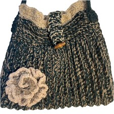 Handmade knit bag for sale  Manchester