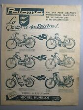 Prospectus cyclo velomoteur d'occasion  Quimper