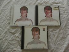 DAVID BOWIE 3 x ALADDIN SANE 1984 RCA CD 1990 REMASTER & 1999 24 BIT DIGITAL comprar usado  Enviando para Brazil