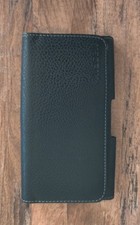 Usado, Capa telefone couro preta lateral AISCELL clipe para cinto Galaxy S4 Mini, S3 Mini  comprar usado  Enviando para Brazil