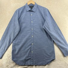 Usado, Camisa casual masculina manga longa algodão sem ferro ajuste padrão Banana Republic tamanho G comprar usado  Enviando para Brazil