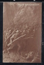 Cartolina alla baionetta usato  Italia