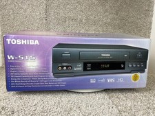Gravador de vídeo cassete vintage Toshiba W-515 som estéreo HiFi preto comprar usado  Enviando para Brazil