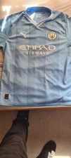 Manchester city shirt for sale  PETERBOROUGH