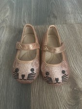 Novo Zula Baby Girls 3C rosa glitter mouse rosto Mary Jane bebê sapatos infantis novo com etiquetas, usado comprar usado  Enviando para Brazil