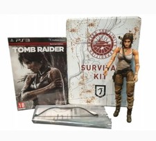 Tomb Raider Survival Edition PS3 + figurka komplet na sprzedaż  PL