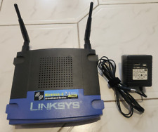 Router de banda ancha Linksys Wireless-G con conmutador de 4 puertos WRT54G v7 2,4 GHz , usado segunda mano  Embacar hacia Argentina