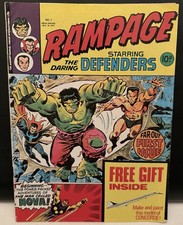 Rampage magazine comic for sale  BEDFORD