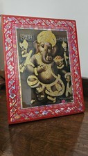 Gold embossed hindu for sale  LONDON