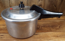 Olla a presión de aluminio Mirro-Matic de colección EE. UU. 4 cuartos modelo M-0534-11 con peso segunda mano  Embacar hacia Mexico