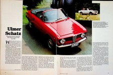 Motor Klassik 1337) Alfa Romeo Giulia GTC Restaurierung - ein interessanter Beri, usado comprar usado  Enviando para Brazil