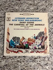 Leonard Bernstein - Carnival Of Animals OG LP,  Columbia Records, MS 6368, 1962 comprar usado  Enviando para Brazil