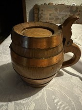 Holzbierkrug eiche holz gebraucht kaufen  Vöhringen